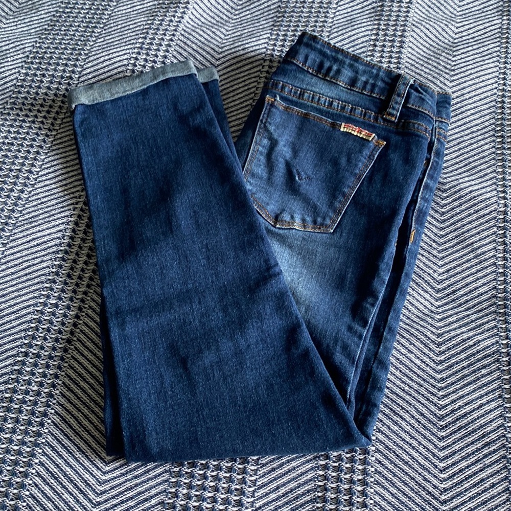 Hudson skinny crop jeans